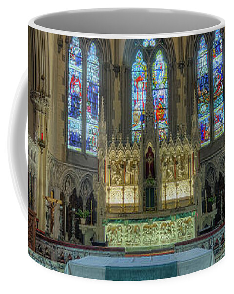 Angel Coffee Mug featuring the photograph Four Angels by Ian Mitchell