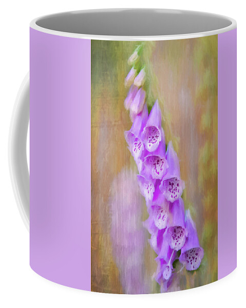 Flower Coffee Mug featuring the photograph Foxglove by Cathy Kovarik