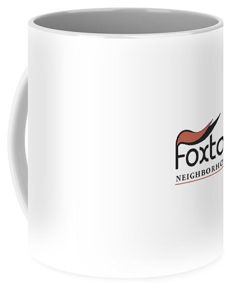 Coffee Mug featuring the digital art Foxtail Logo by Arthur Fix