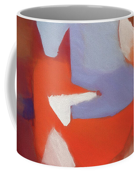 Fox Coffee Mug featuring the painting Foxy Art by Lutz Baar