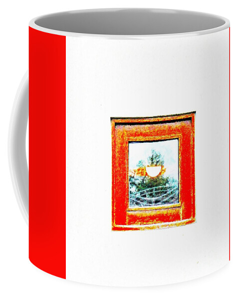 Windows Coffee Mug featuring the photograph Framed by Merle Grenz