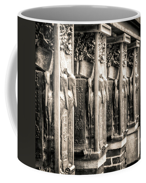 Frank Coffee Mug featuring the photograph Frank Lloyd Wright no.1 by Niels Nielsen