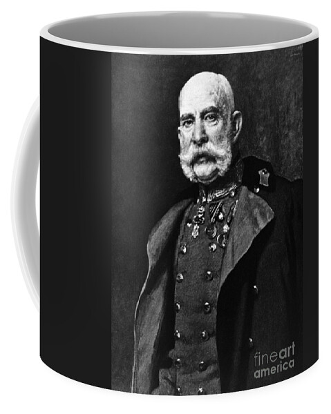 History Coffee Mug featuring the photograph Franz Joseph I, Emperor Of Austria by Omikron