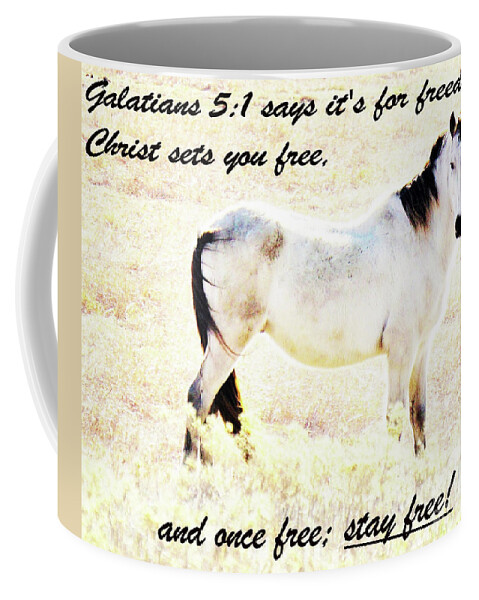 Horse Coffee Mug featuring the photograph Freedom by Merle Grenz