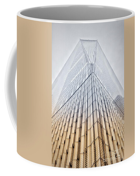 One World Trade Center Coffee Mug featuring the photograph Freedom Tower by HELGE Art Gallery