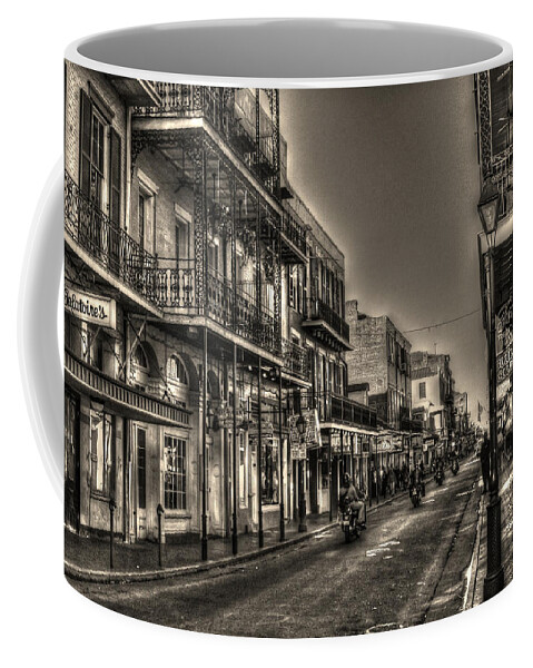 French Quarter Coffee Mug featuring the photograph French Quarter Ride by Greg and Chrystal Mimbs
