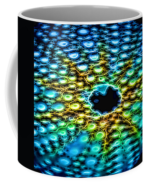 Blue Coffee Mug featuring the photograph Fresh Blue by Cathy Anderson