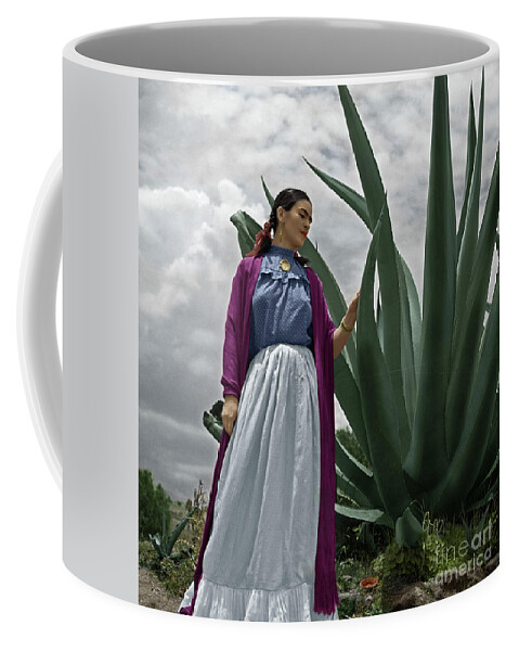 1937 Coffee Mug featuring the photograph Frida Kahlo by Granger