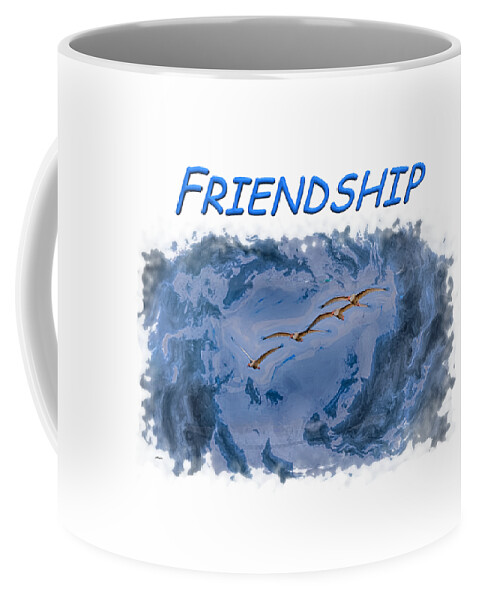 Sky Coffee Mug featuring the photograph Friendship by John M Bailey