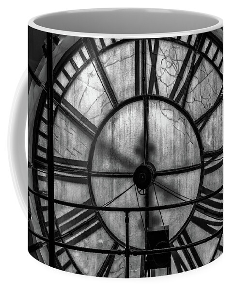Clock Coffee Mug featuring the photograph From the Inside by Chuck Rasco Photography