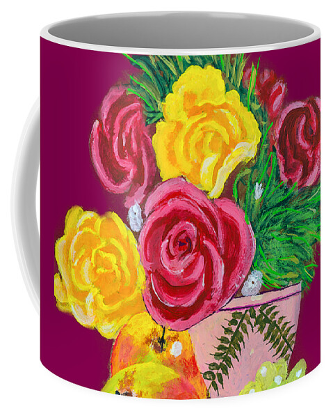 Texas Coffee Mug featuring the photograph Fruit Petals by Erich Grant
