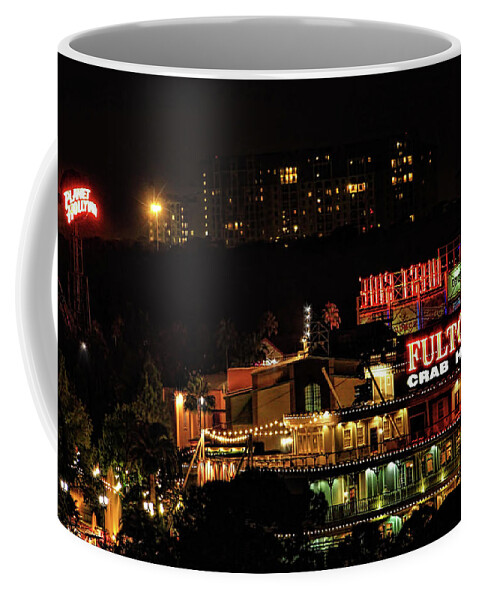 Florida Coffee Mug featuring the photograph Fultons at Epcot by Pat Cook
