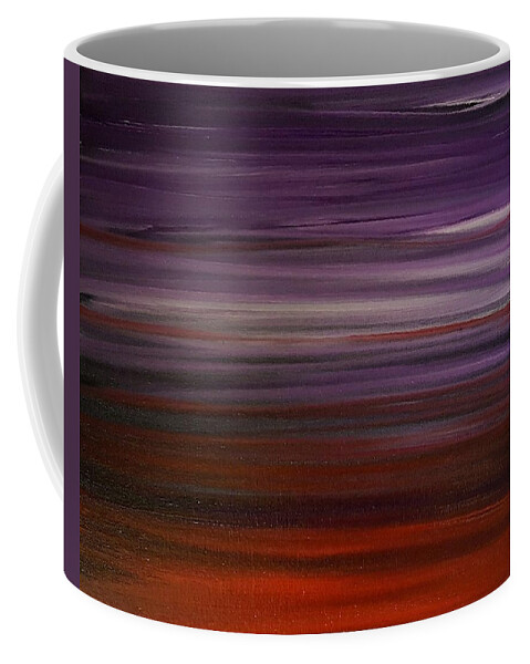 Galactic Views Coffee Mug featuring the painting Galactic Views   81 by Cheryl Nancy Ann Gordon