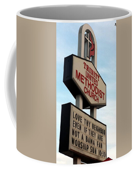 Gameday Coffee Mug featuring the photograph Gameday Humor by Kenny Glover