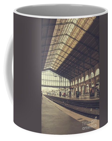 France Coffee Mug featuring the photograph Gare du Nord by Patricia Hofmeester