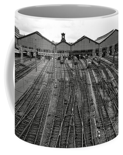 Paris Coffee Mug featuring the photograph Gare Saint Lazare by Olivier Le Queinec