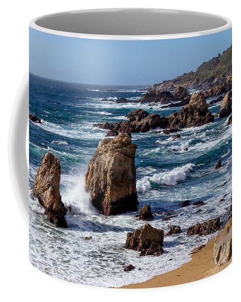 California Coffee Mug featuring the photograph Garrapata State Park by Derek Dean