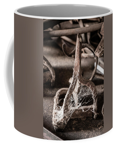 Antique Coffee Mug featuring the photograph Gathering Dust by Teresa Wilson