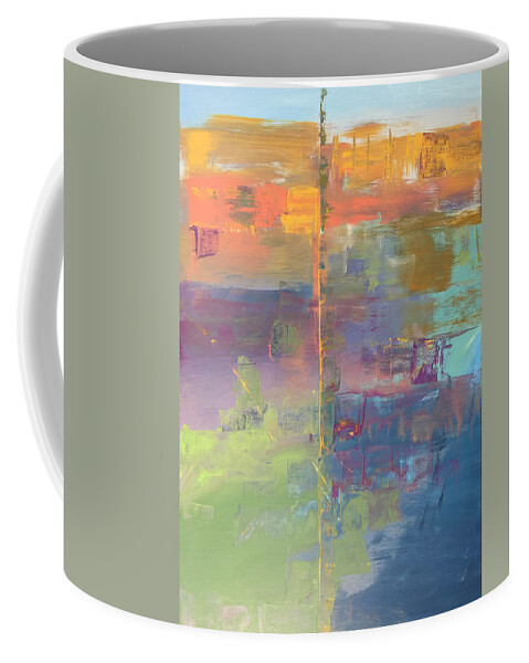 Nature Coffee Mug featuring the painting Gazebo by Linda Bailey