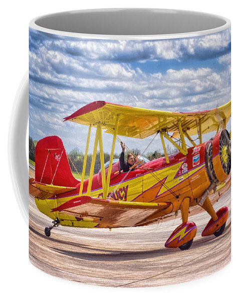 Aircraft Coffee Mug featuring the photograph Gene Soucy by Diana Powell