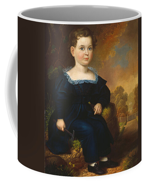Art Coffee Mug featuring the painting George Washington Deal by Robert Street
