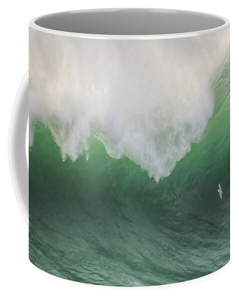 Seascape Coffee Mug featuring the photograph Get Me Outta Here by Kristina Rinell