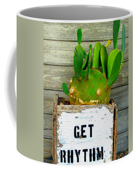 Get Rhythm Coffee Mug featuring the photograph Get Rhythm by Gia Marie Houck