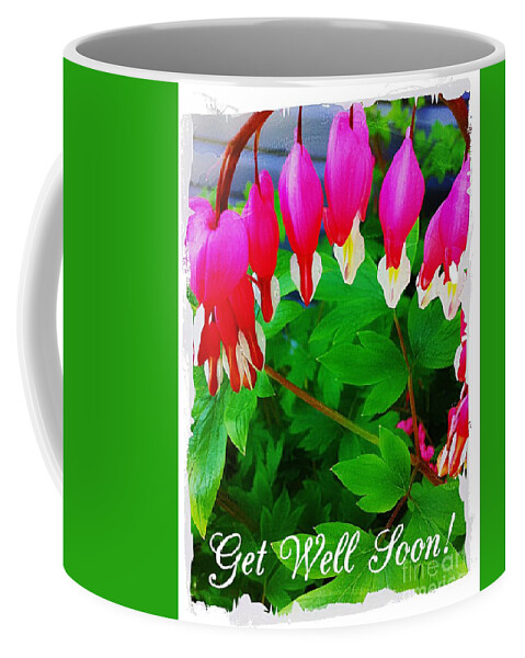 Get Well Soon Hearts Coffee Mug featuring the photograph Get Well Soon Hearts by Barbara A Griffin