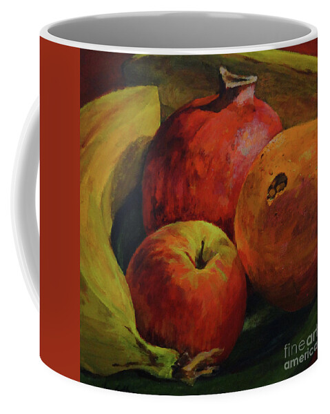 Still Life Coffee Mug featuring the painting Get Your Snuggle Time by Joan Coffey