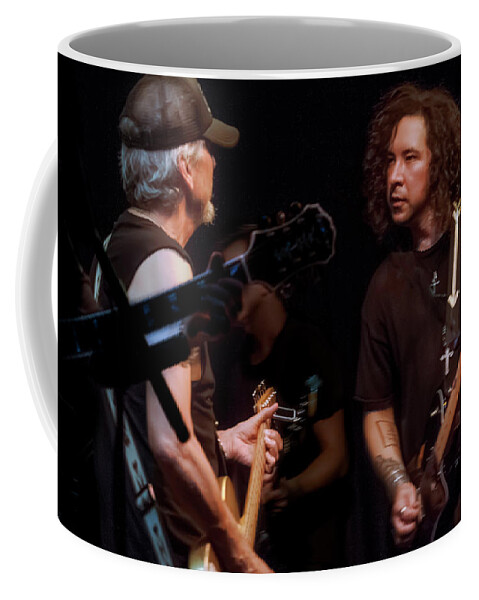 Giant Sand Coffee Mug featuring the photograph Giant Sand Interplay by Micah Offman