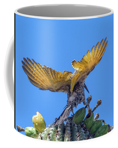Gilded Coffee Mug featuring the photograph Gilded Flicker 2365 by Tam Ryan