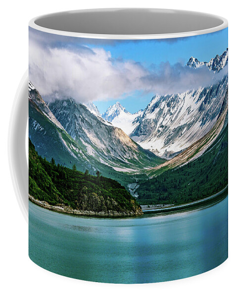 Alaska Coffee Mug featuring the photograph Glacial Valley by John Hight