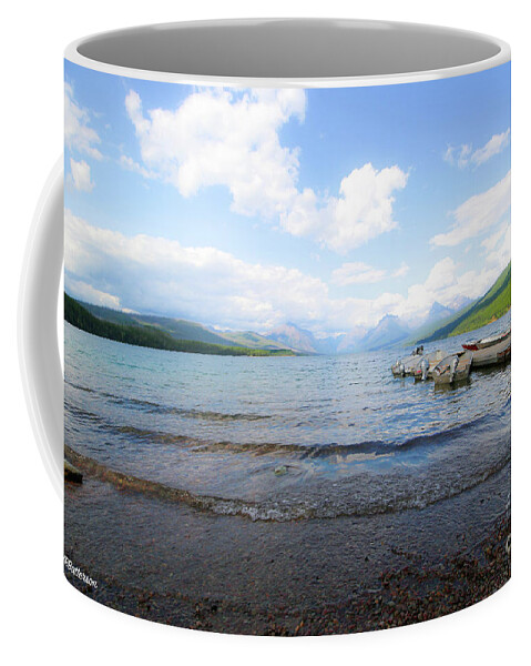 Lake Mcdonald Coffee Mug featuring the photograph Glacier National Park Lake McDonald Four by Veronica Batterson
