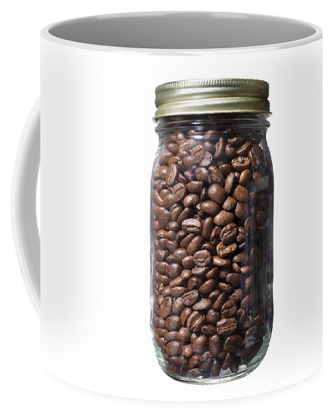 Glass Jar of Coffee Beans Photograph by Donald Erickson - Fine Art