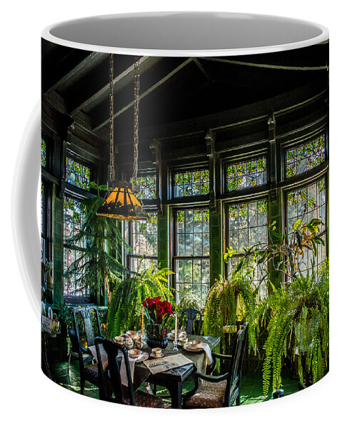 Glensheen Mansion Breakfast Room Coffee Mug featuring the photograph Glensheen Mansion Breakfast Room by Paul Freidlund