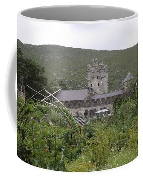 Glenveagh Castle Coffee Mug featuring the photograph Glenveagh Castle Gardens 4296 by John Moyer