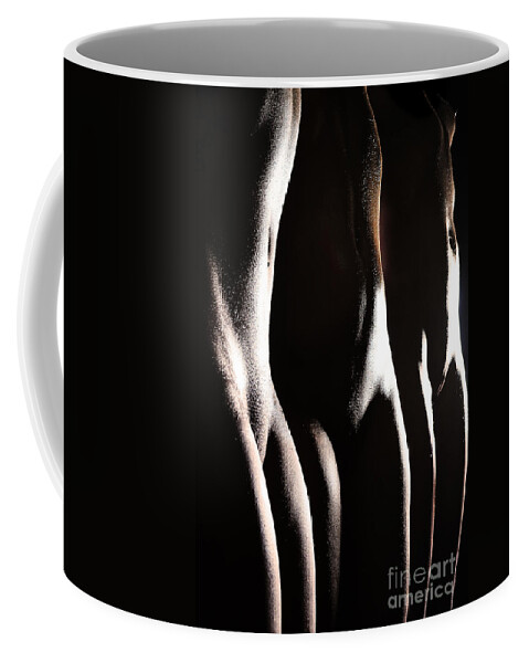 Artistic Coffee Mug featuring the photograph Glistening oasis by Robert WK Clark