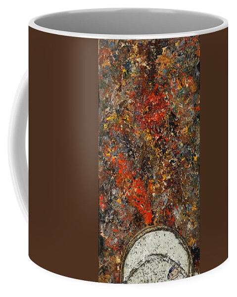 Global Warming Coffee Mug featuring the painting Global Warming by James W Johnson