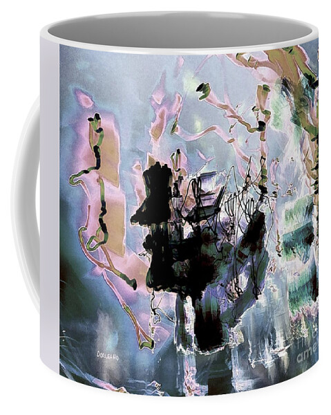 Hawaii Coffee Mug featuring the digital art Goddess of Chaos by Dorlea Ho