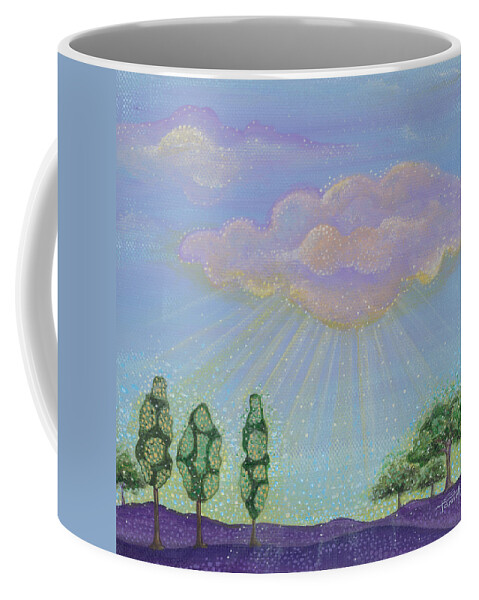 God's Grace Coffee Mug featuring the painting God's Grace by Tanielle Childers