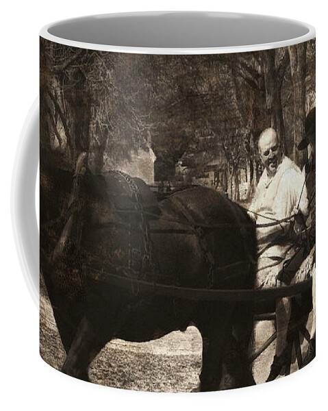 Fine Art Print Coffee Mug featuring the photograph Going to Market by Patricia Griffin Brett
