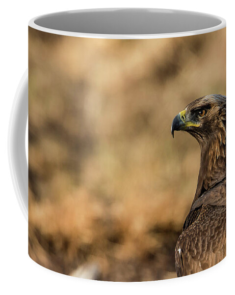 Golden Eagle Coffee Mug featuring the photograph Golden Eagle by Torbjorn Swenelius