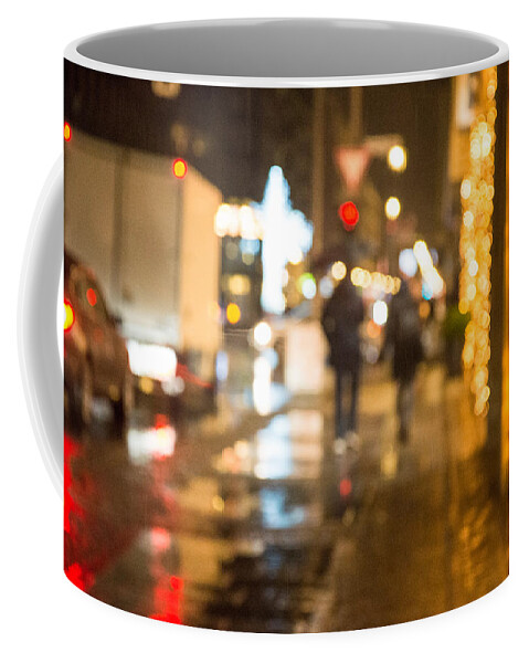Impressionist Coffee Mug featuring the photograph Golden Evening II by Alex Lapidus