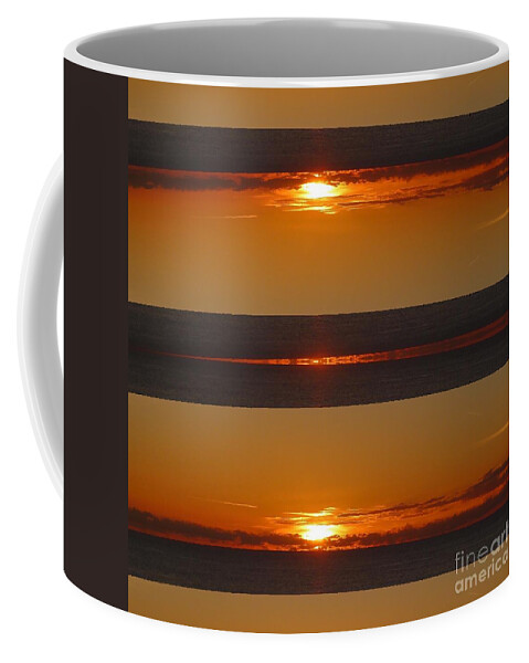 Golden Coffee Mug featuring the photograph Golden Hour by Nora Boghossian