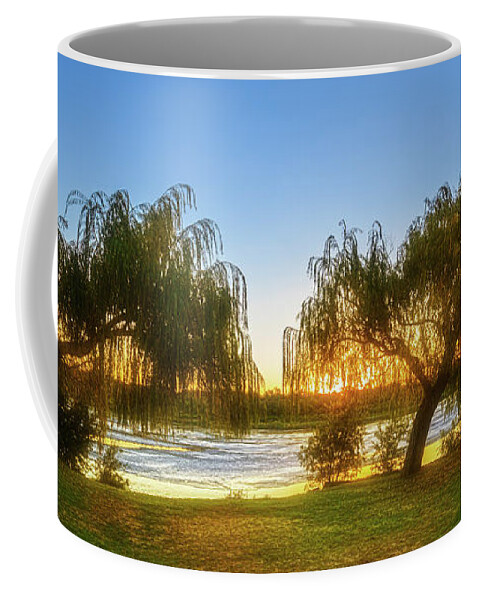 Mad About Wa Coffee Mug featuring the photograph Golden Lake, Yanchep National Park by Dave Catley