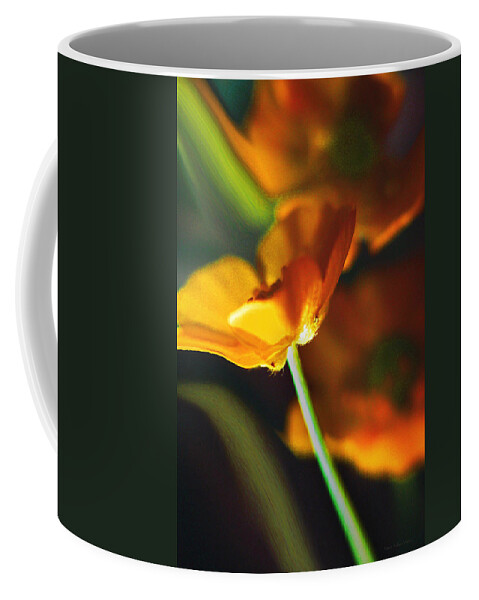 Flowers Coffee Mug featuring the photograph Golden Possibilities... by Arthur Miller