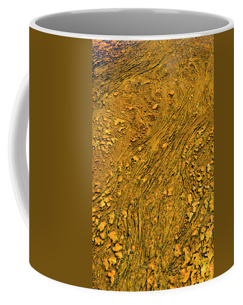 Wyoming Coffee Mug featuring the photograph Golden Threads by Norman Reid