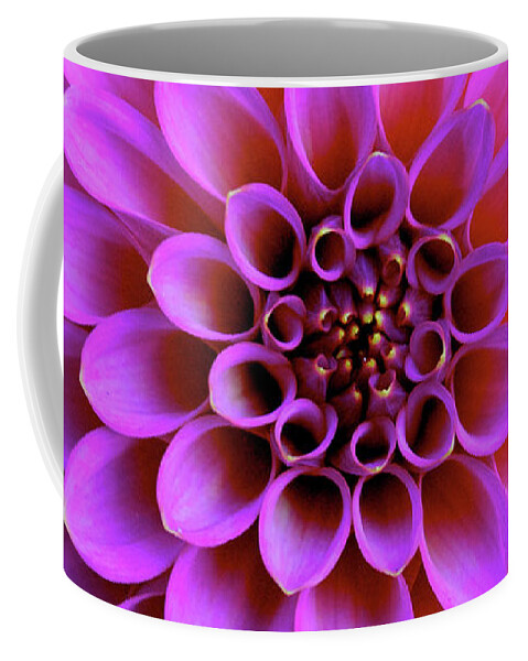 Flower Coffee Mug featuring the photograph Golden Tips by Emerita Wheeling