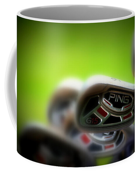Golf Coffee Mug featuring the photograph Golf Clubs 2 by Bill Hamilton