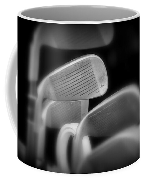 Golf Coffee Mug featuring the photograph Golf Clubs by Bill Hamilton
